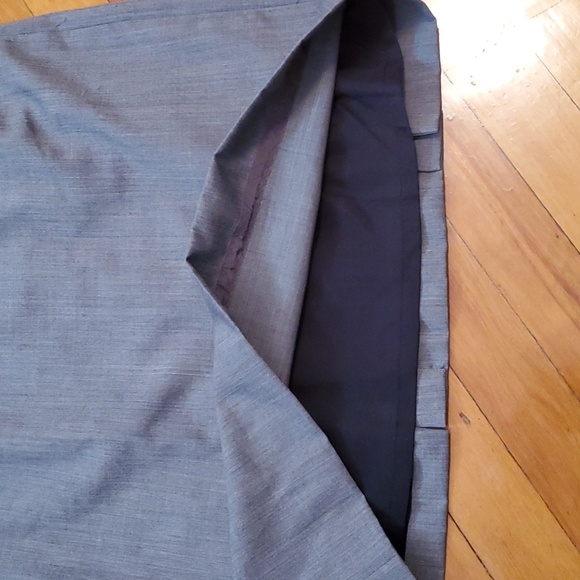 J. Crew Factory Suit grey wool blend sleeveless dress. Size 4. - Picture 8 of 12